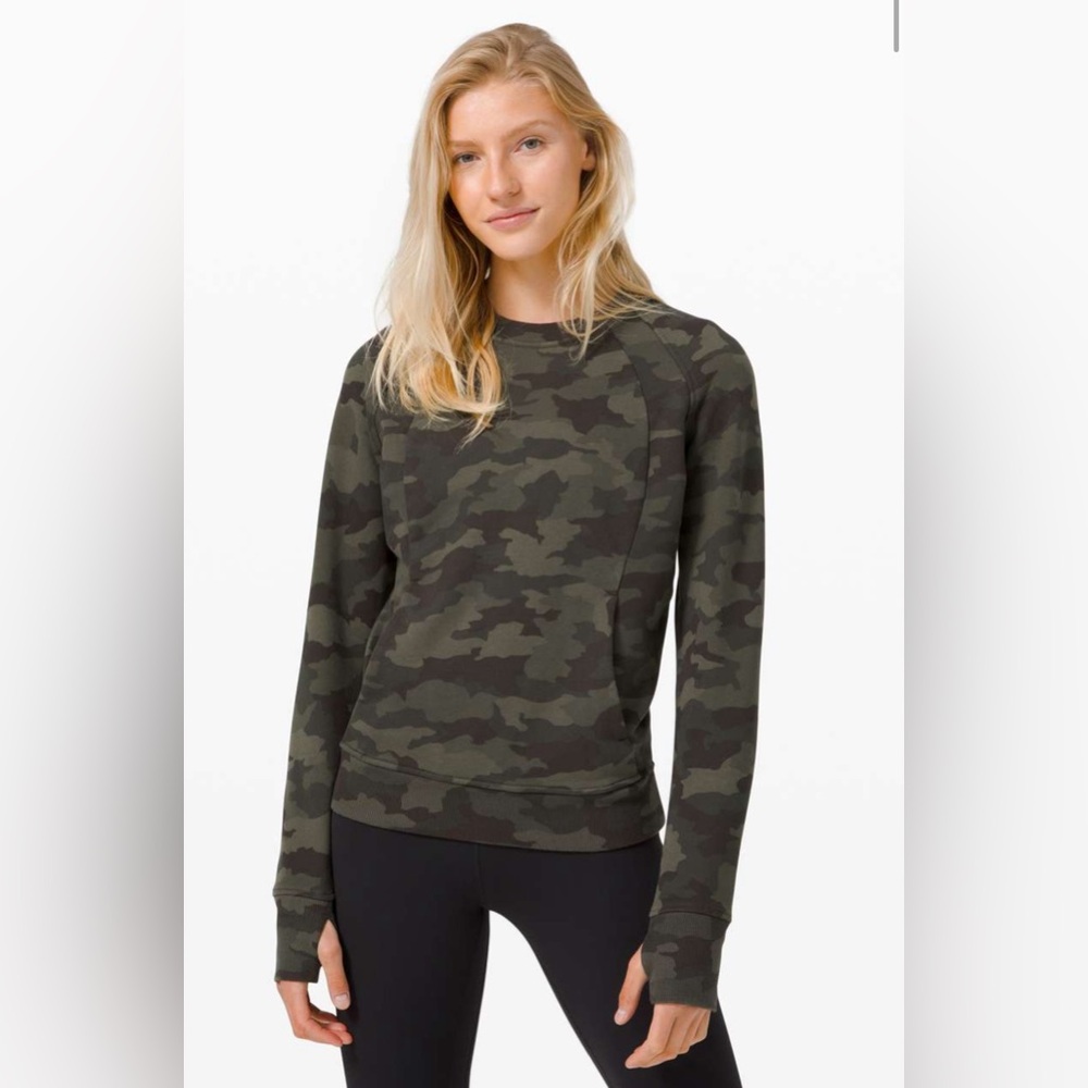 Lululemon Scuba Crew
Heritage 365 Camo Dark Olive Multi